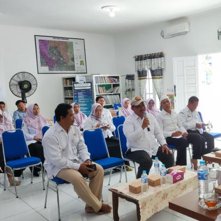 Monitoring dan Evaluasi Dinas PMD Provinsi Kalimantan Selatan Bersama Kejaksaan Kabupaten Banjar