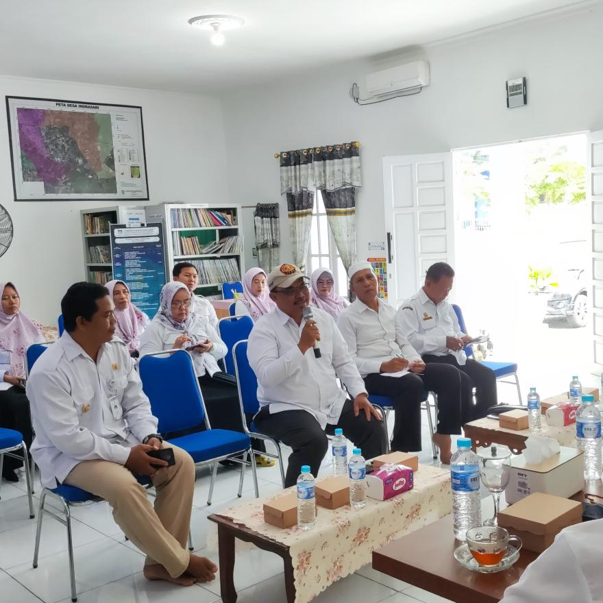 Monitoring dan Evaluasi Dinas PMD Provinsi Kalimantan Selatan Bersama Kejaksaan Kabupaten Banjar